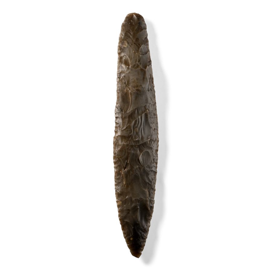 Danish 'Type-1B' Knapped Flint Dagger