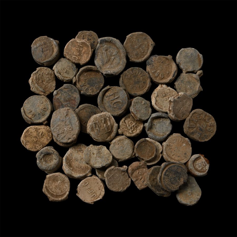 Post Medieval Lead Bag Seal Collection
