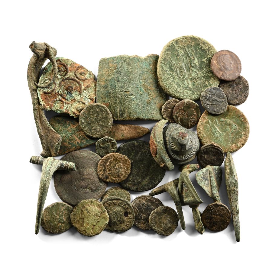 Bronze Age and Roman Artefacts and Coins