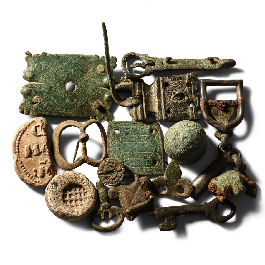 Medieval Bronze and Lead Artefact Collection