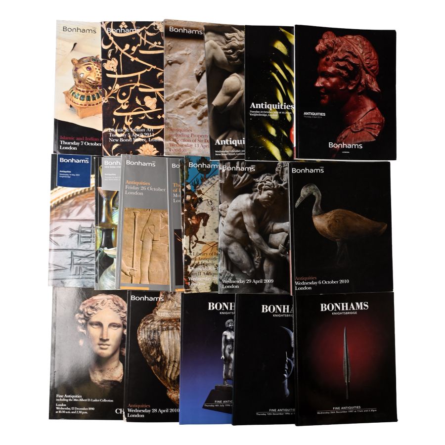 Bonhams and Christie's Antiquities Auction Catalogues - 19 Titles