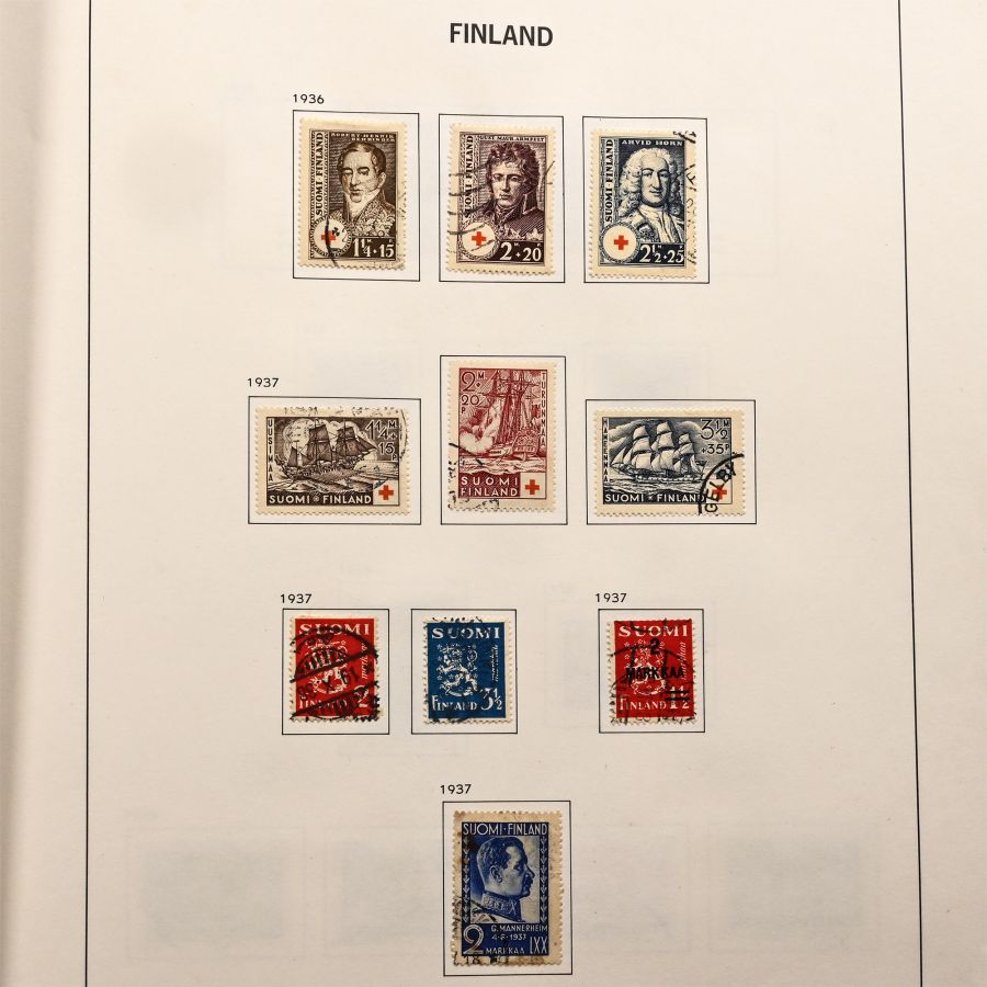 Suomi Finland DAVO Stamp Album Collection