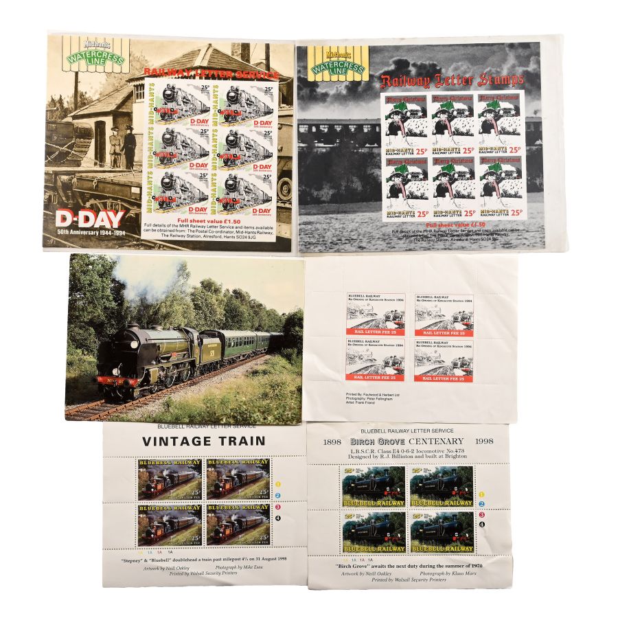Bluebell Railway Commemorative Stamp Collection