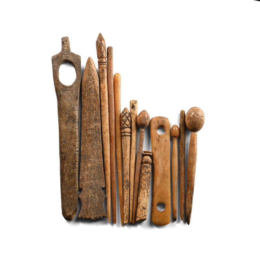 Roman Bone Artefact Collection