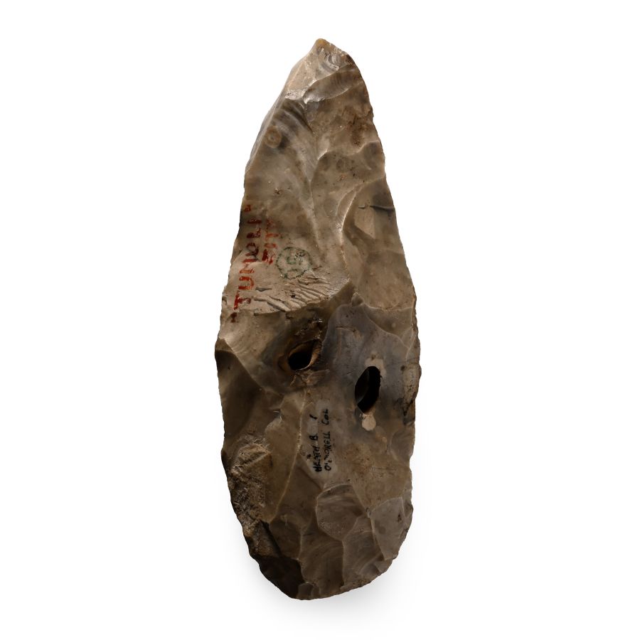 Very Large Farnham Stone Age Knapped Flint Axe
