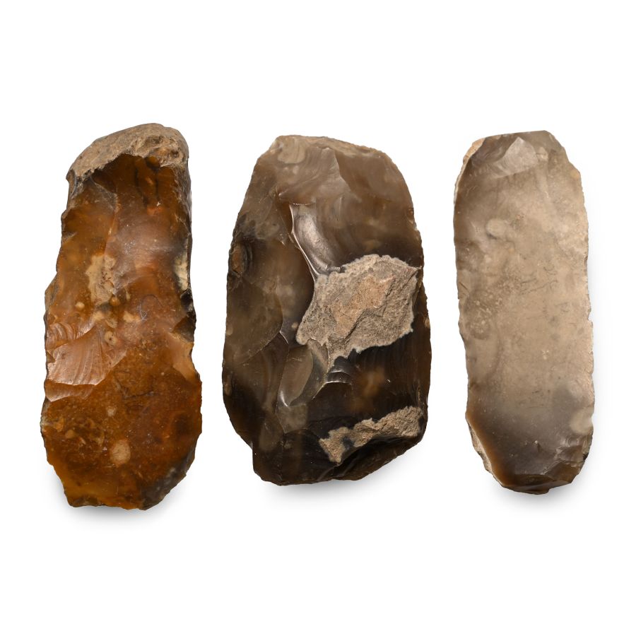Farnham Stone Age Knapped Flint Tool Collection