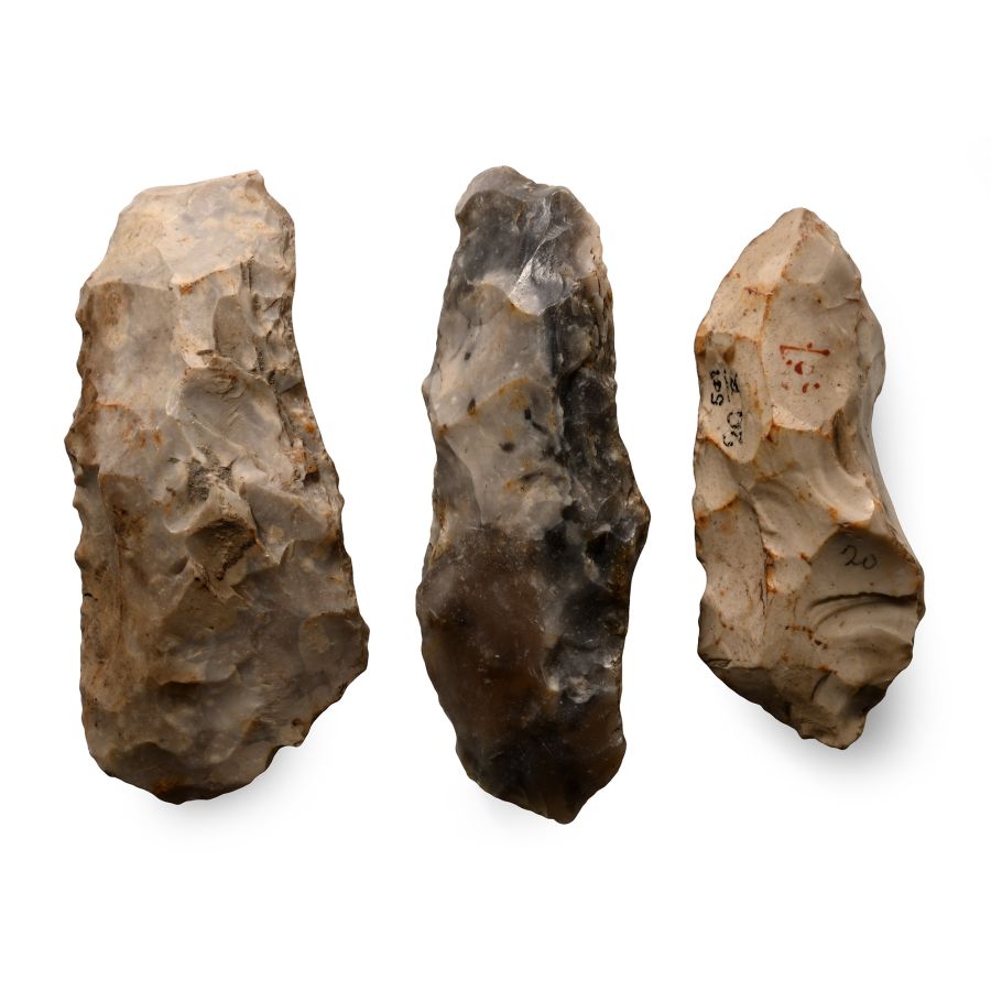 Farnham Stone Age Knapped Flint Tool Collection