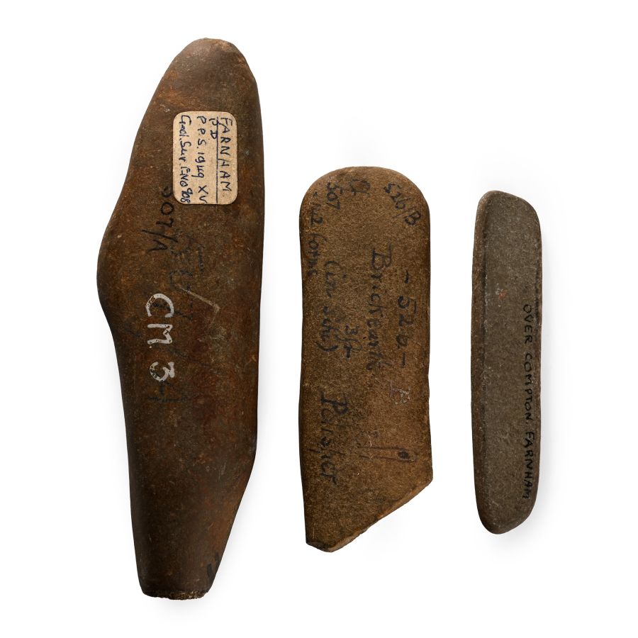 Farnham Stone Age Polished Stone Tool Collection