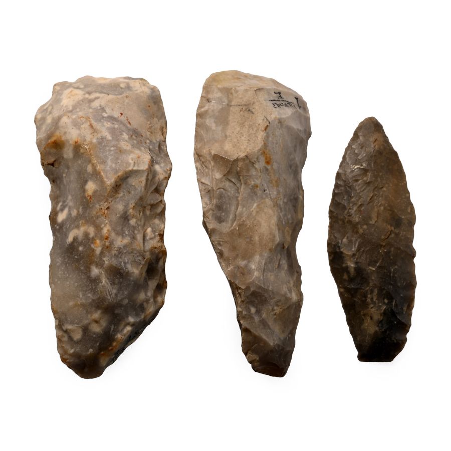 Farnham Stone Age Knapped Flint Tool Collection