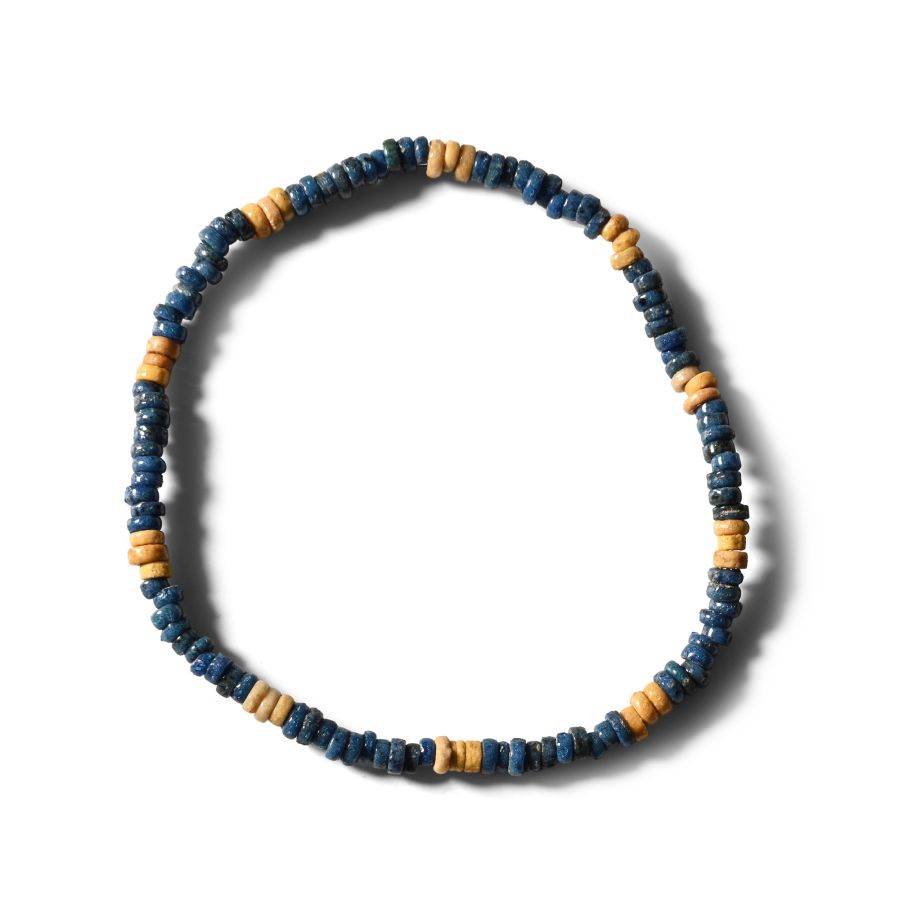 Egyptian Faience Mummy Bead Bracelet