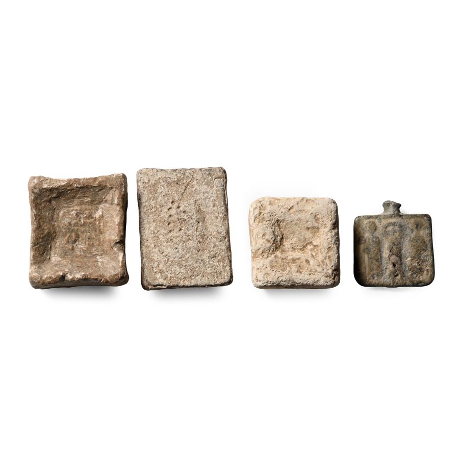 Roman Lead and Bronze Trade Weight Collection