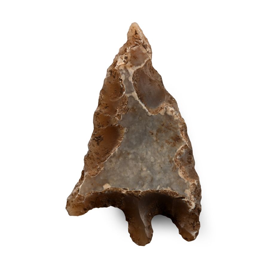 Knapped Flint Arrowhead