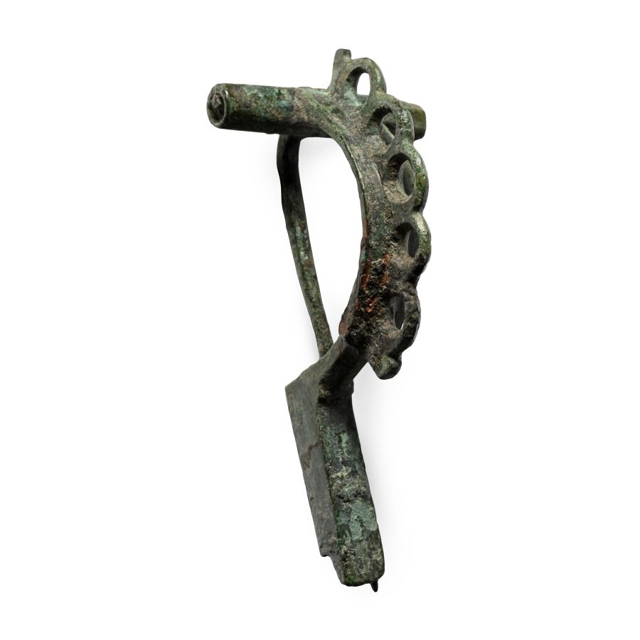 Roman Bronze Bow Brooch
