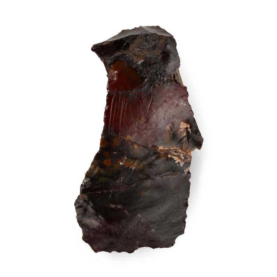 French Stone Age Fontmaure Jasper Neanderthal Knapped Flint Blade