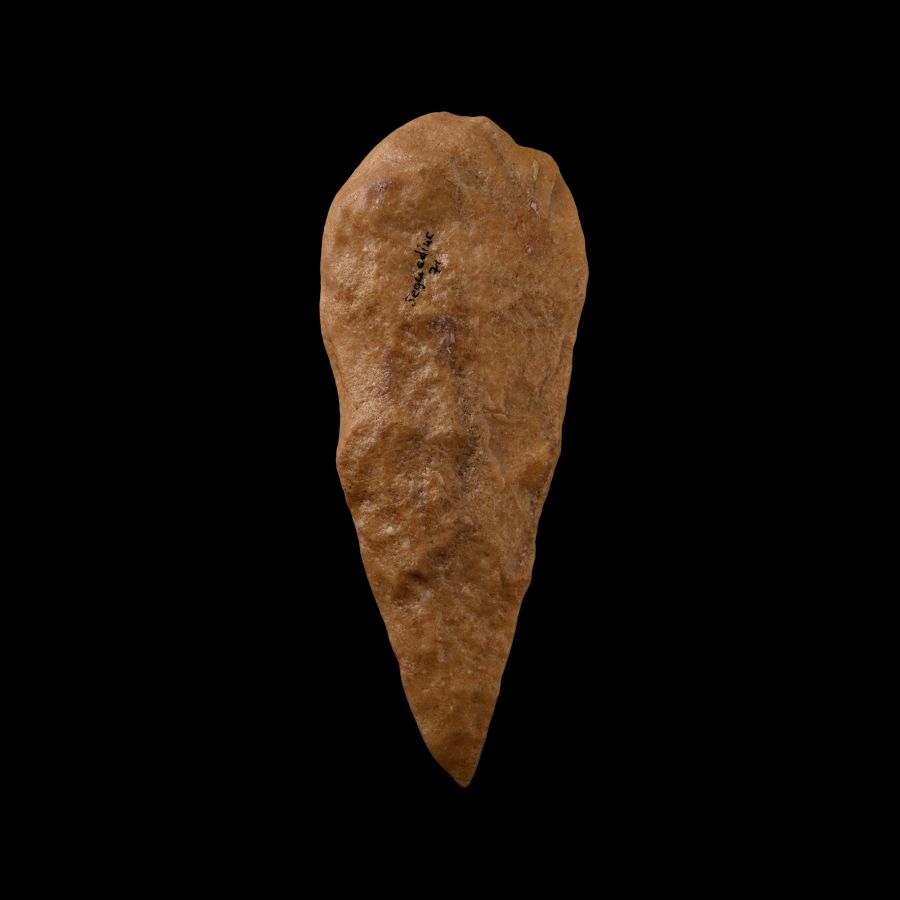 African Stone Age Homo Erectus Knapped Handaxe