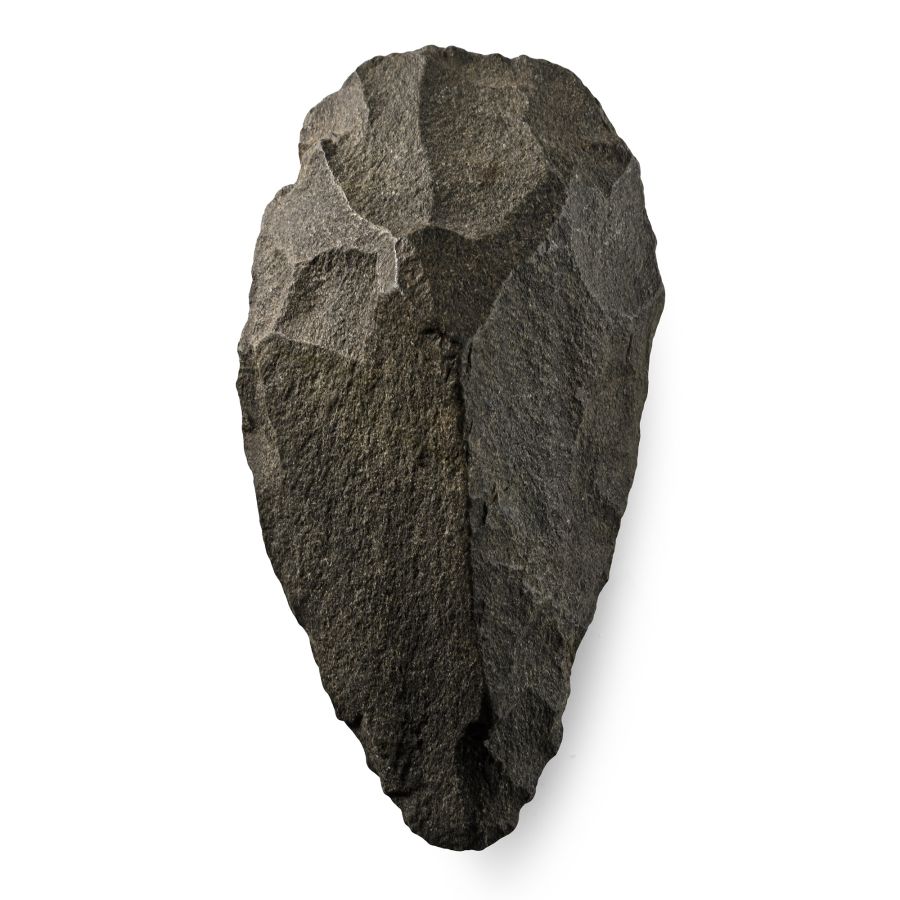 African Stone Age Homo Erectus Knapped Handaxe