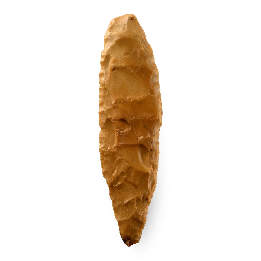 African Stone Age Knapped Knife