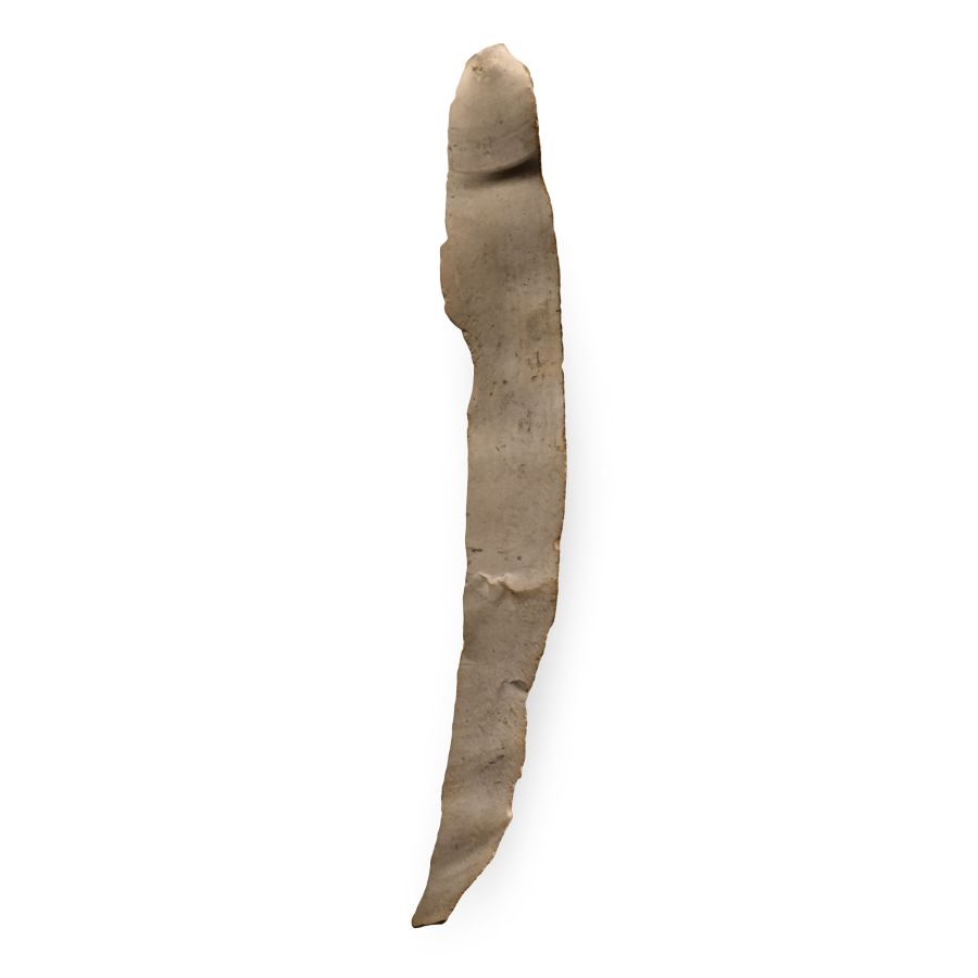 Very Large Spiennies Stone Age Long Knapped Flint Blade