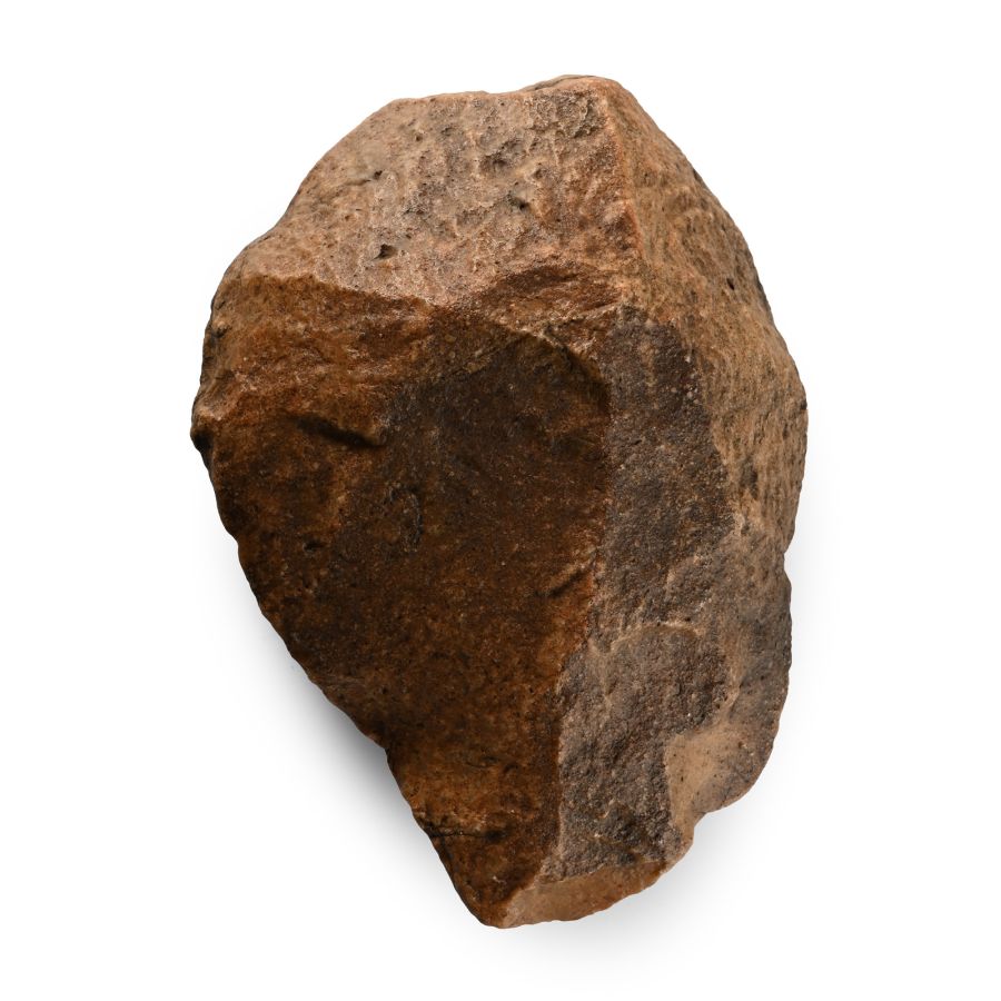 African Stone Age Homo Erectus Knapped Acheulean Handaxe