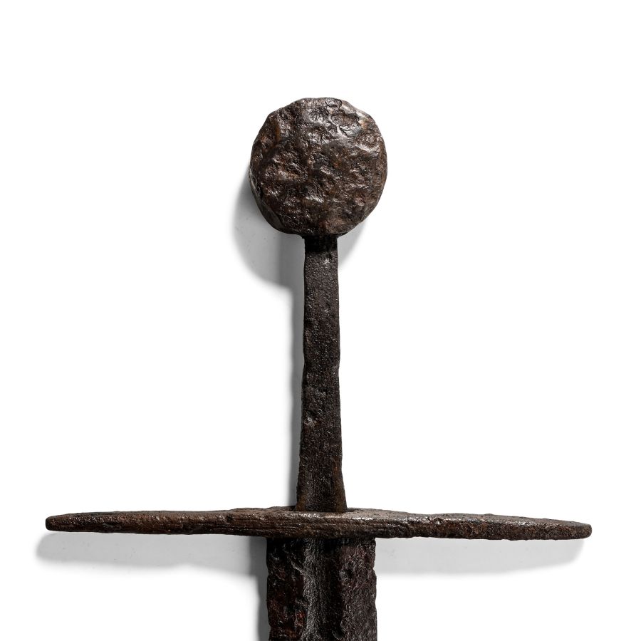 Medieval Iron Single-Handed Sword