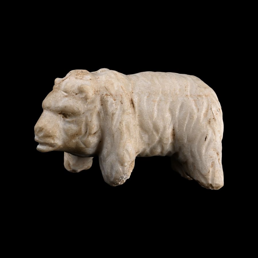 Marble Figure of a Bear