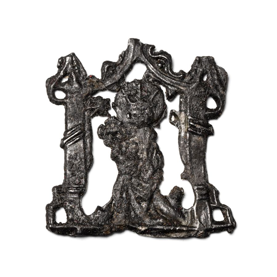 Medieval Pewter 'Our Lady's Shrine' Pilgrim's Badge