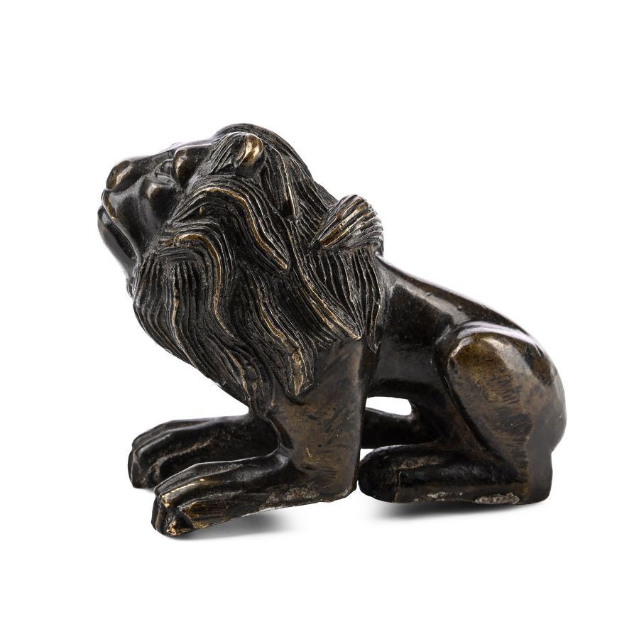Nuremberg Brass Lion Statue