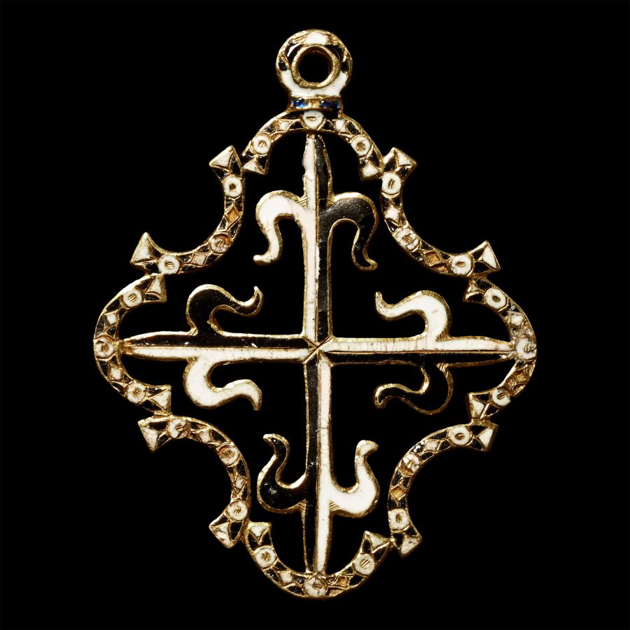 Gold and Enamelled Pendant for the Order of Saint Dominic