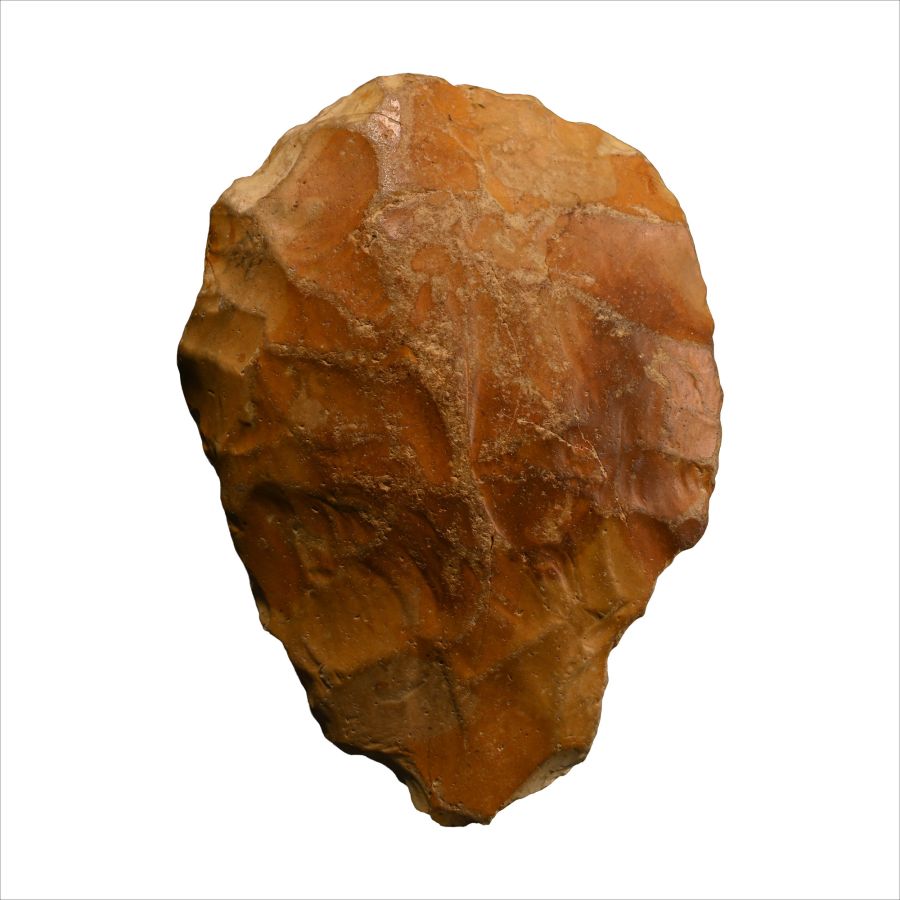 British Stone Age Knapped Flint Axe
