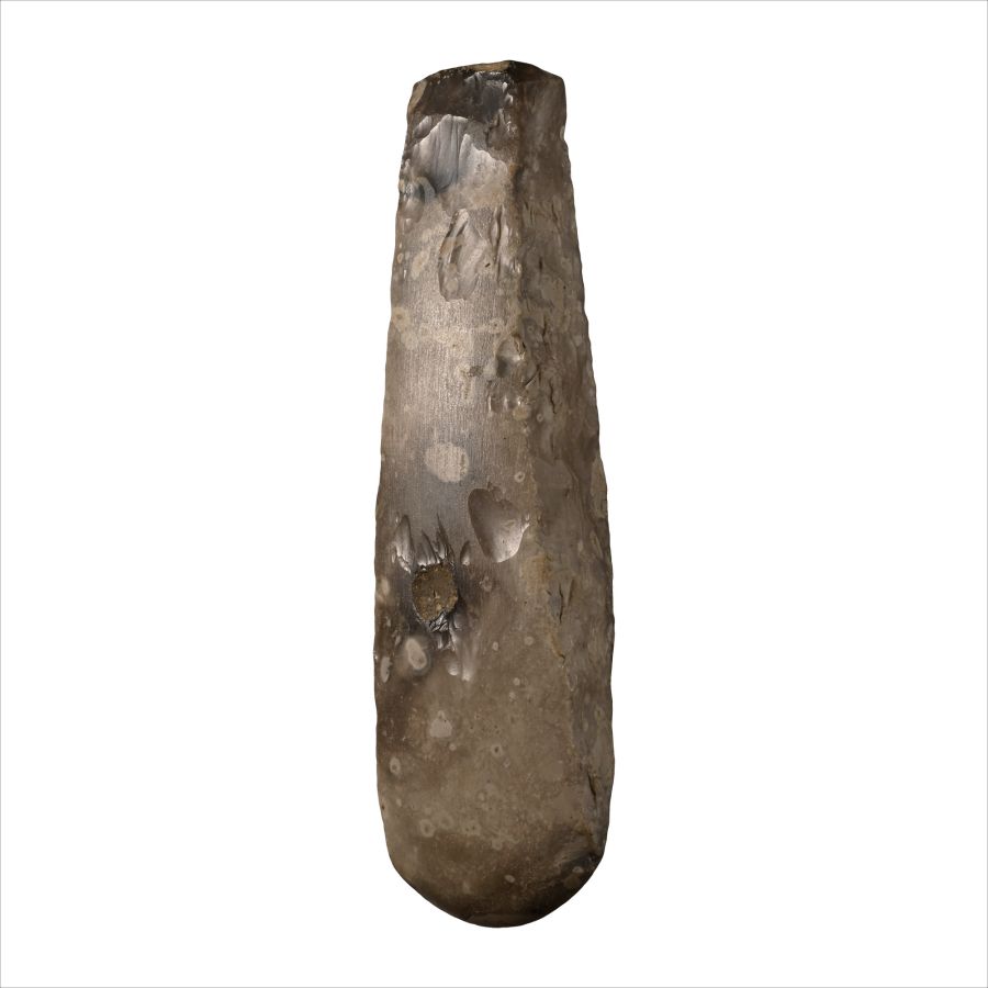 Danish Stone Age Knapped Flint Axehead
