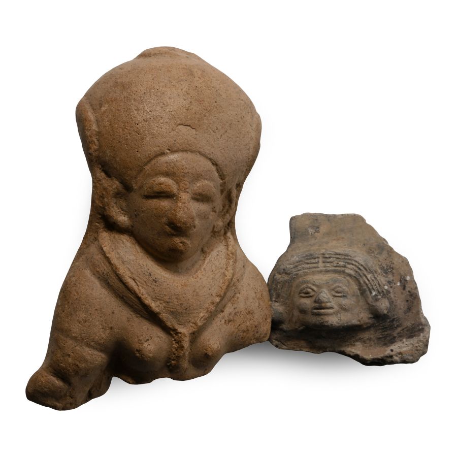Pre-Columbian Jama Coaque Ecuador Terracotta Group
