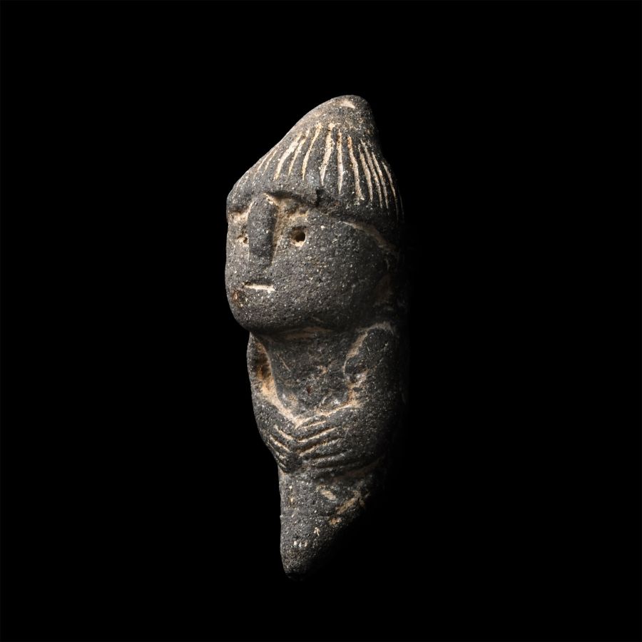 Pre-Columbian Anthropomorphic Terracotta Figure