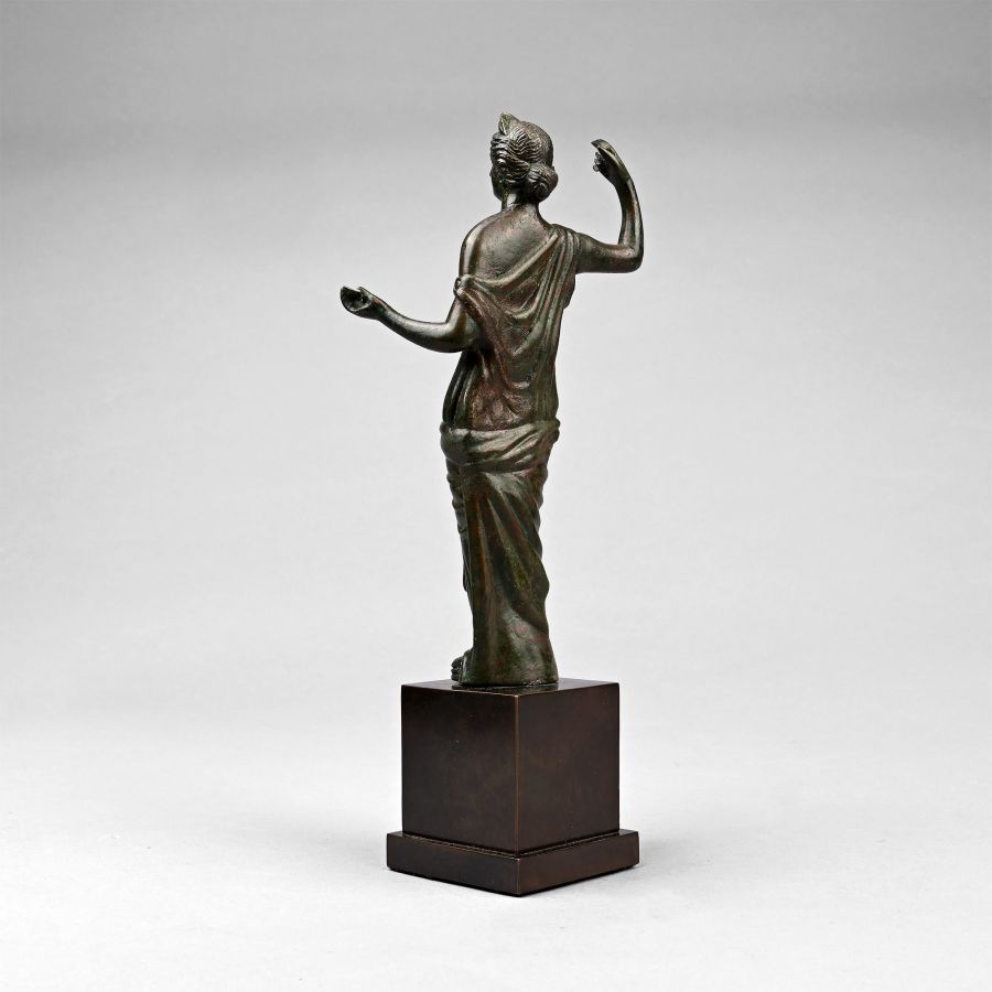 Roman Bronze Statuette of the Goddess Juno