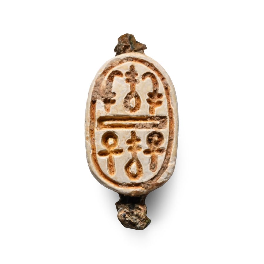Egyptian Faience Scarab