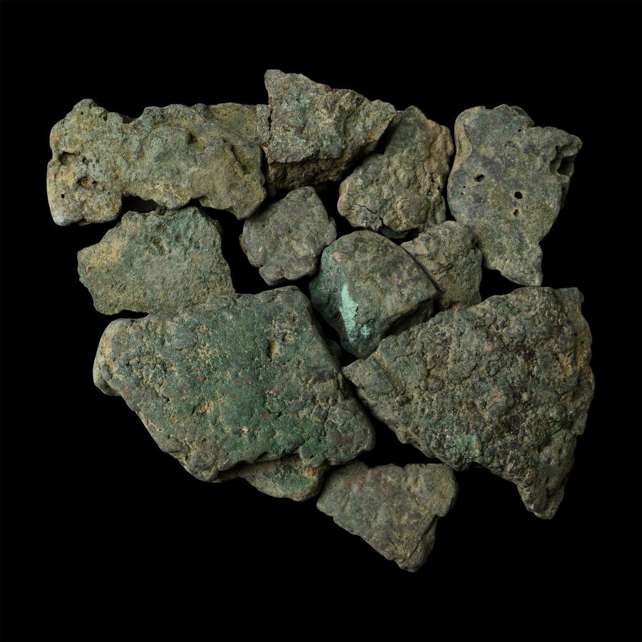 Bronze Age Smith's 'Pancake Ingot' Fragment Group