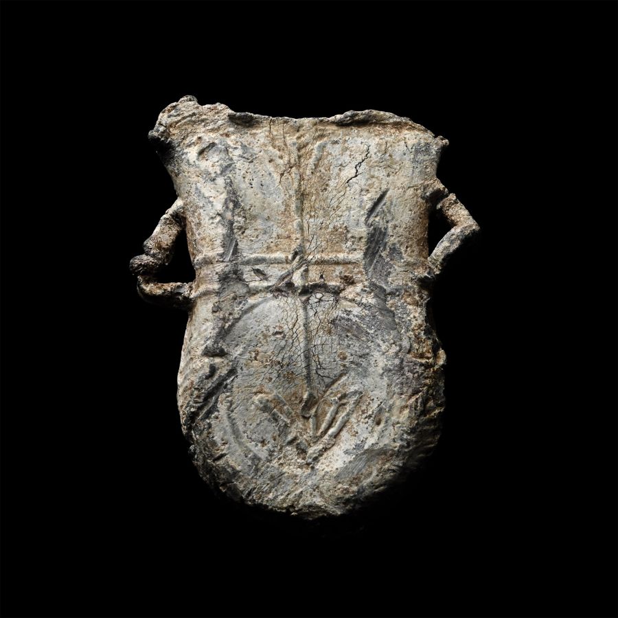 Medieval Lead Walsingham Pilgrim's Holy Water Ampulla