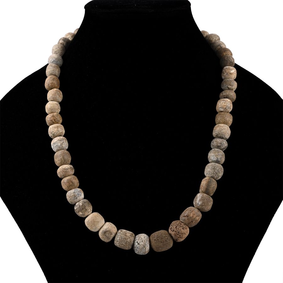 Woolly Mammoth Bone Bead Necklace String