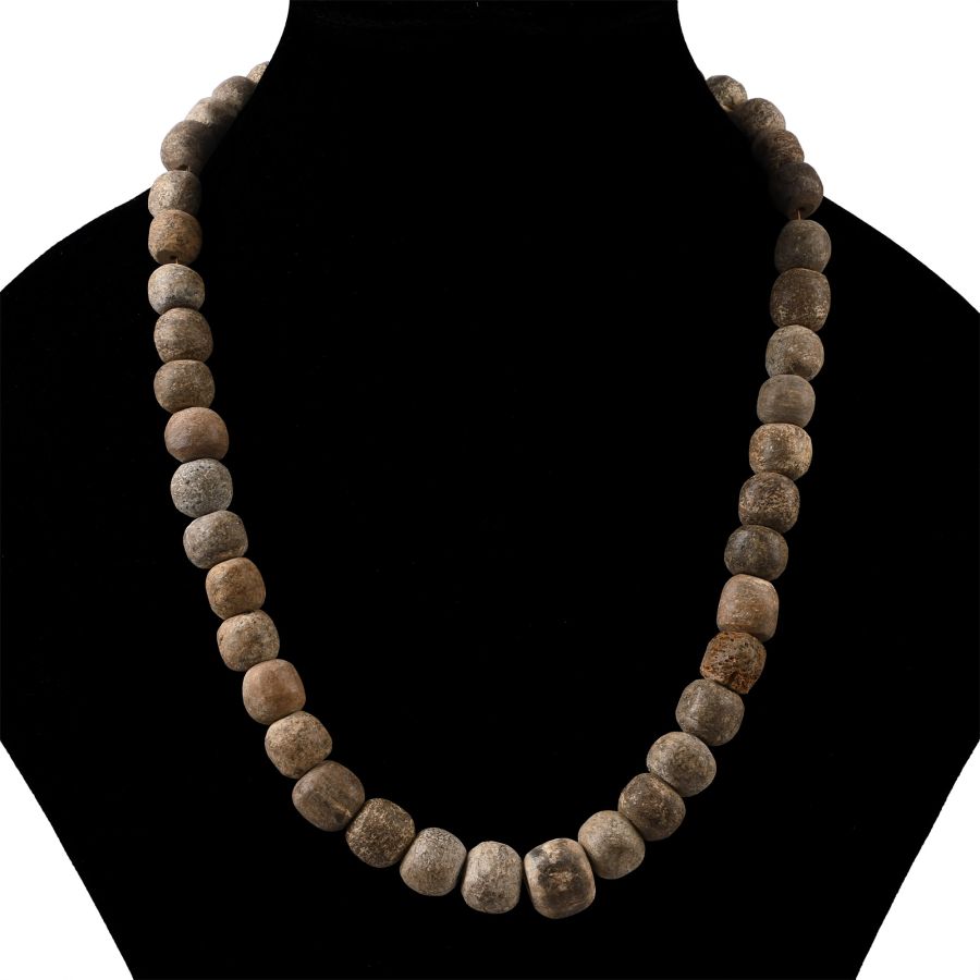 Woolly Mammoth Bone Bead Necklace String