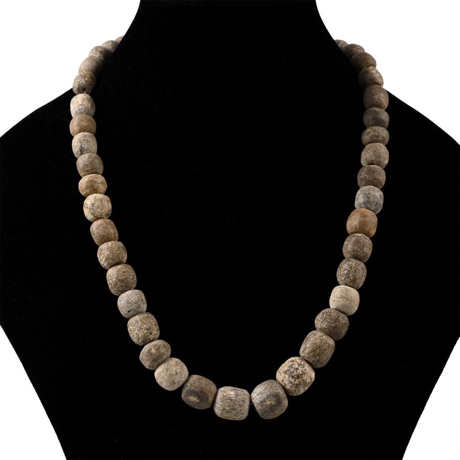 Woolly Mammoth Bone Bead Necklace String