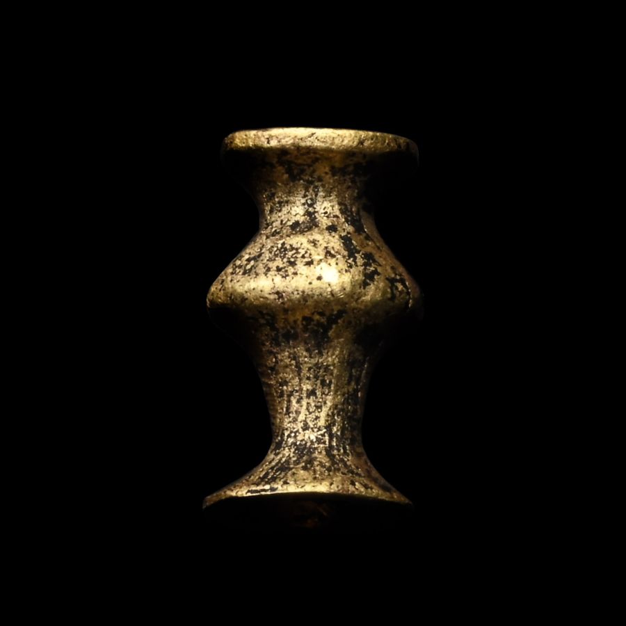 Egyptian Gold Bead Amulet