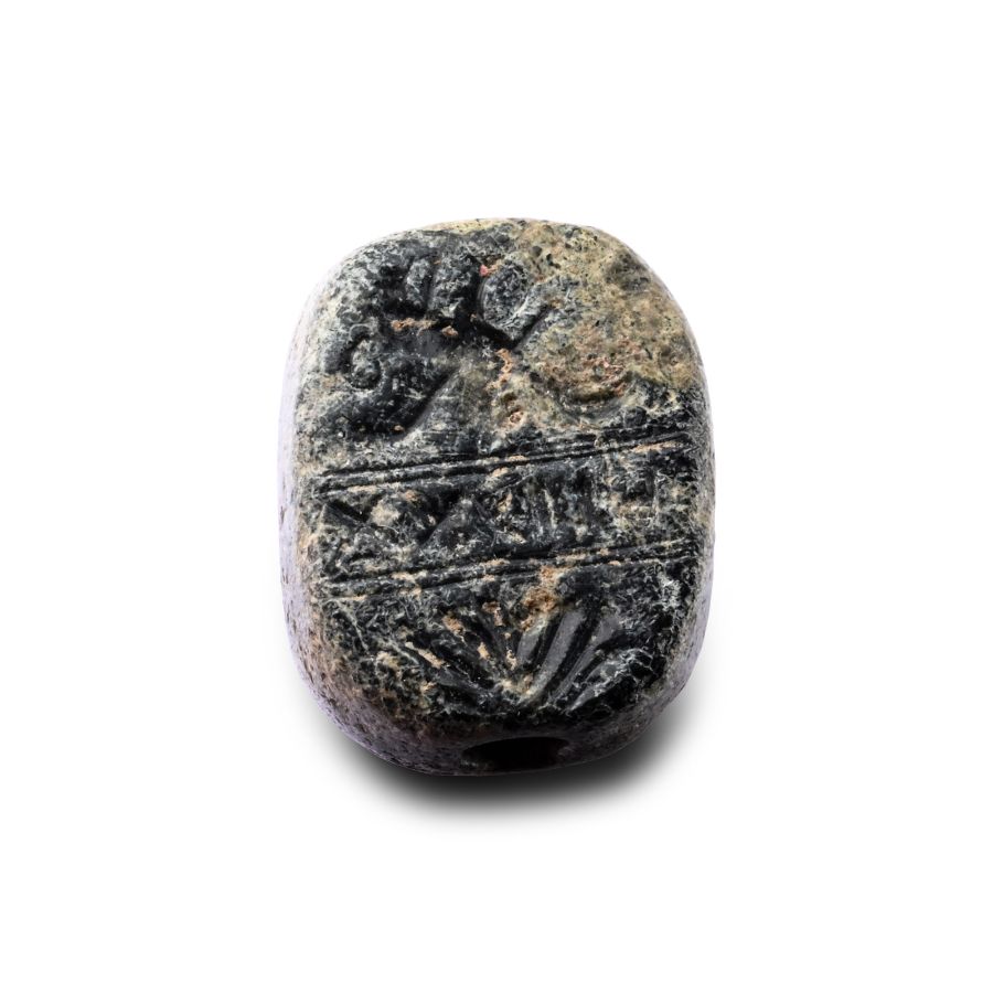 Western Asiatic Inscribed Seal Matrix with Aramaic Inscription