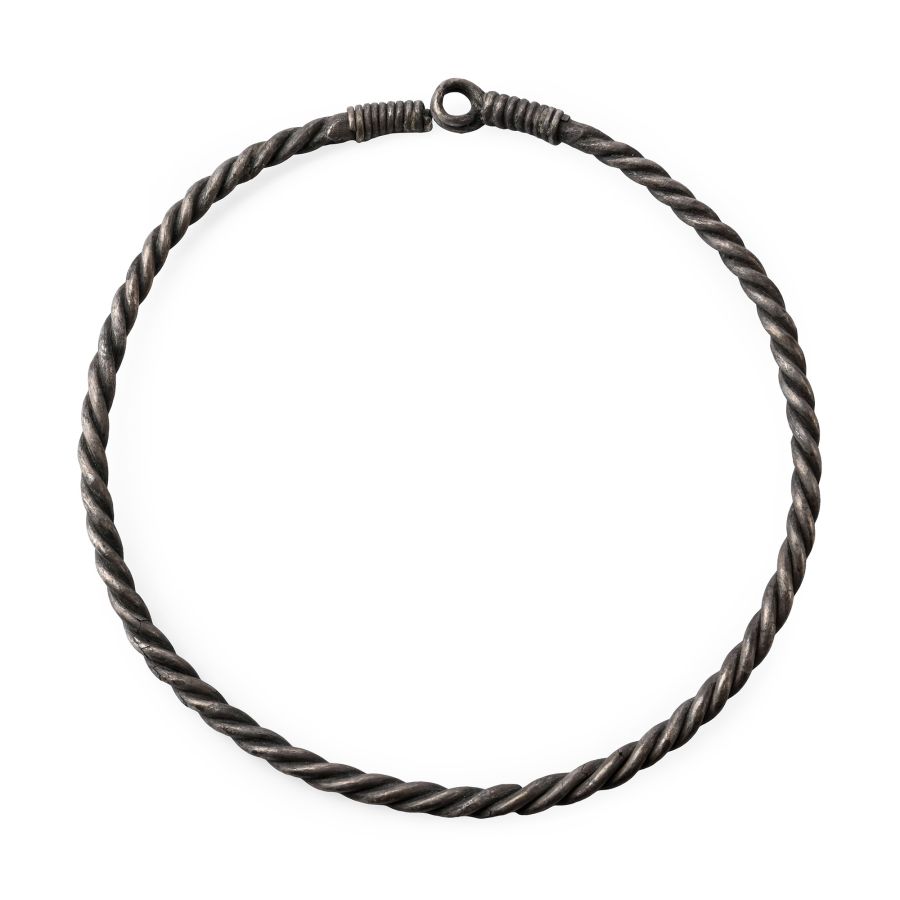 Viking Age Silver Twisted Troc