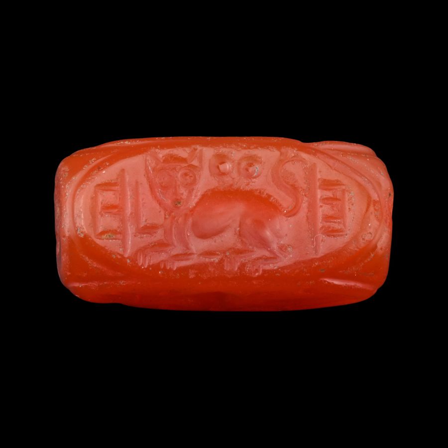 Minoan Facetted Carnelian Stamp Seal