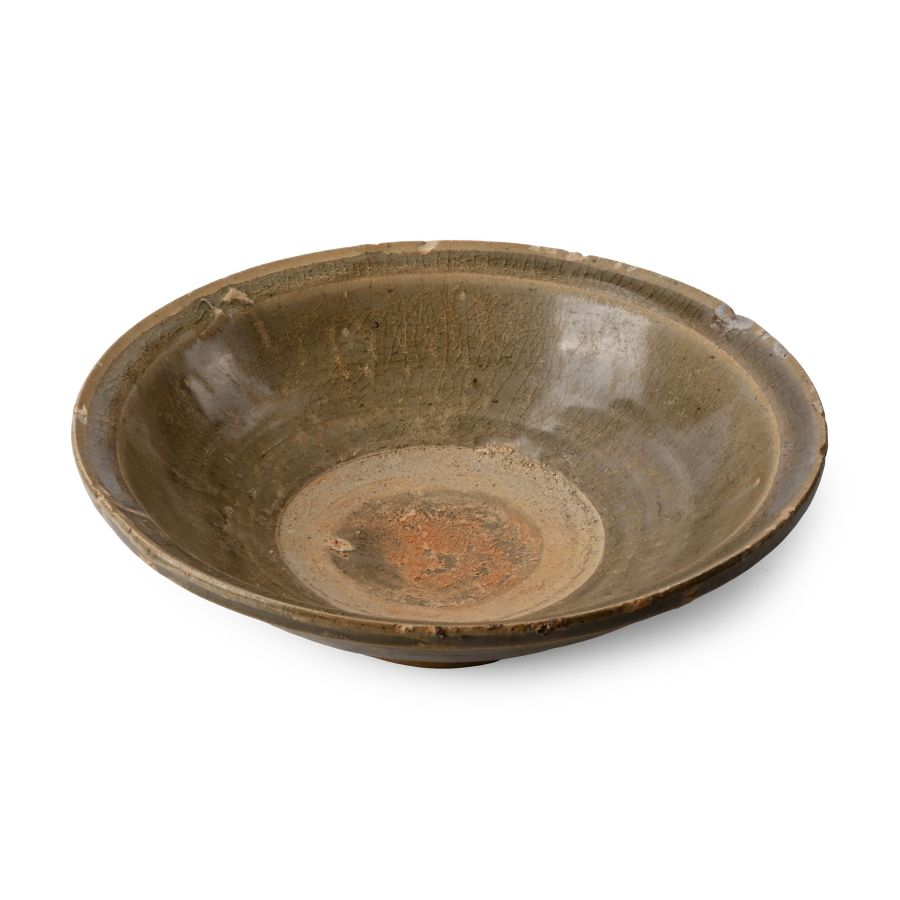 Chinese Tang Green Glazed Bowl