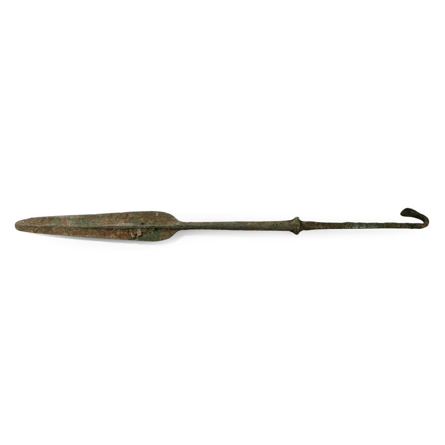 Luristan Bronze Tanged Spearhead