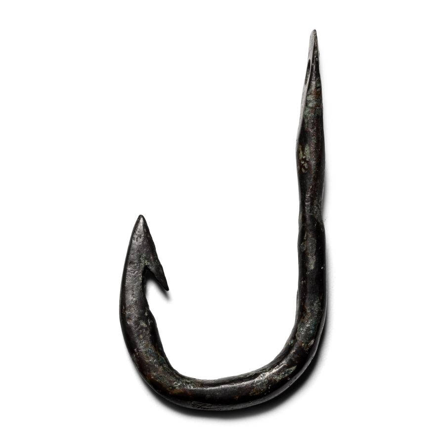Roman Bronze Fishing Hook