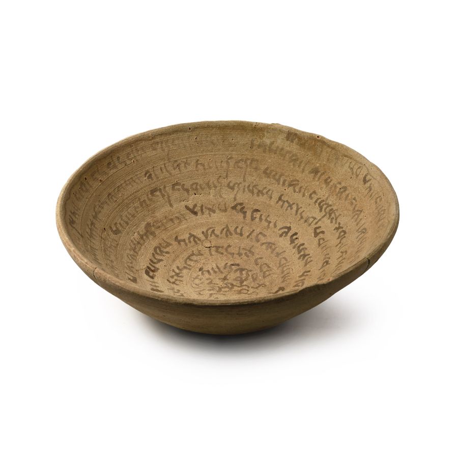 Aramaic Terracotta Magical Incantation Bowl