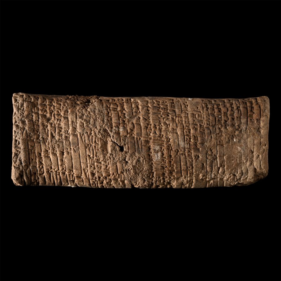 Large Old Babylonian Cuneiform Tablet with Administrative Text