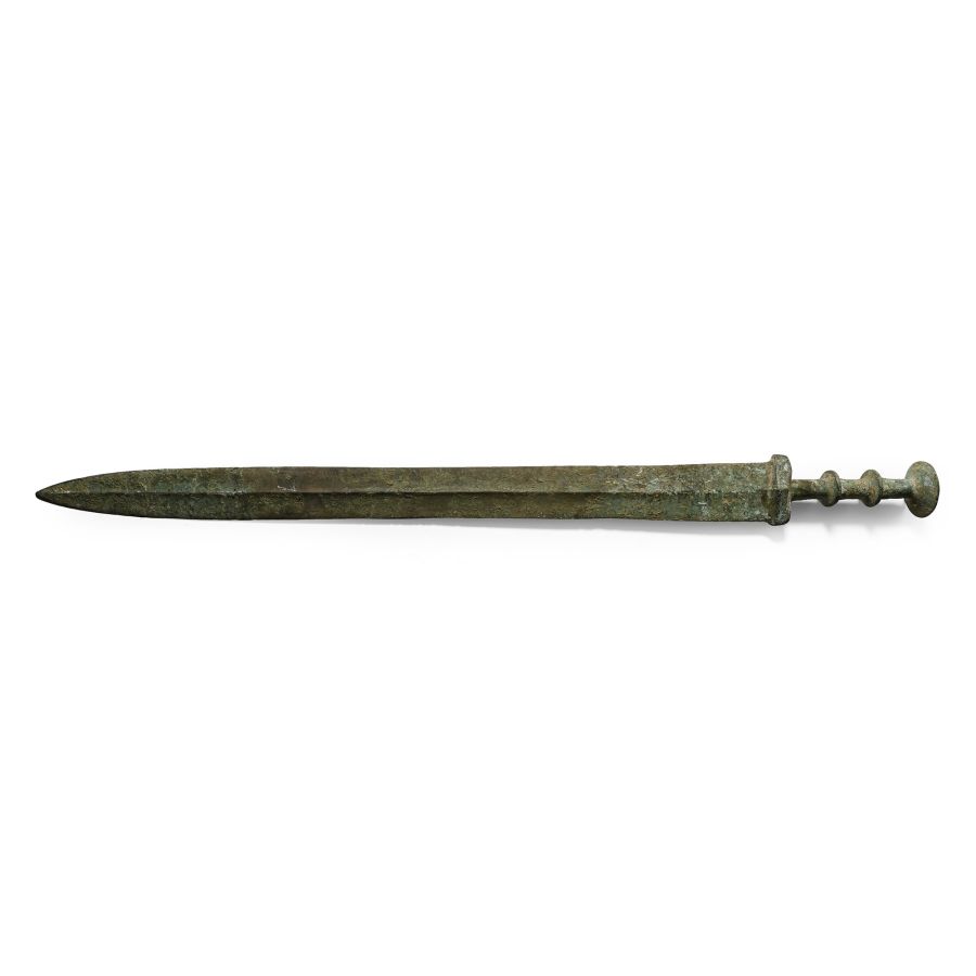 Chinese Han Style Bronze Sword