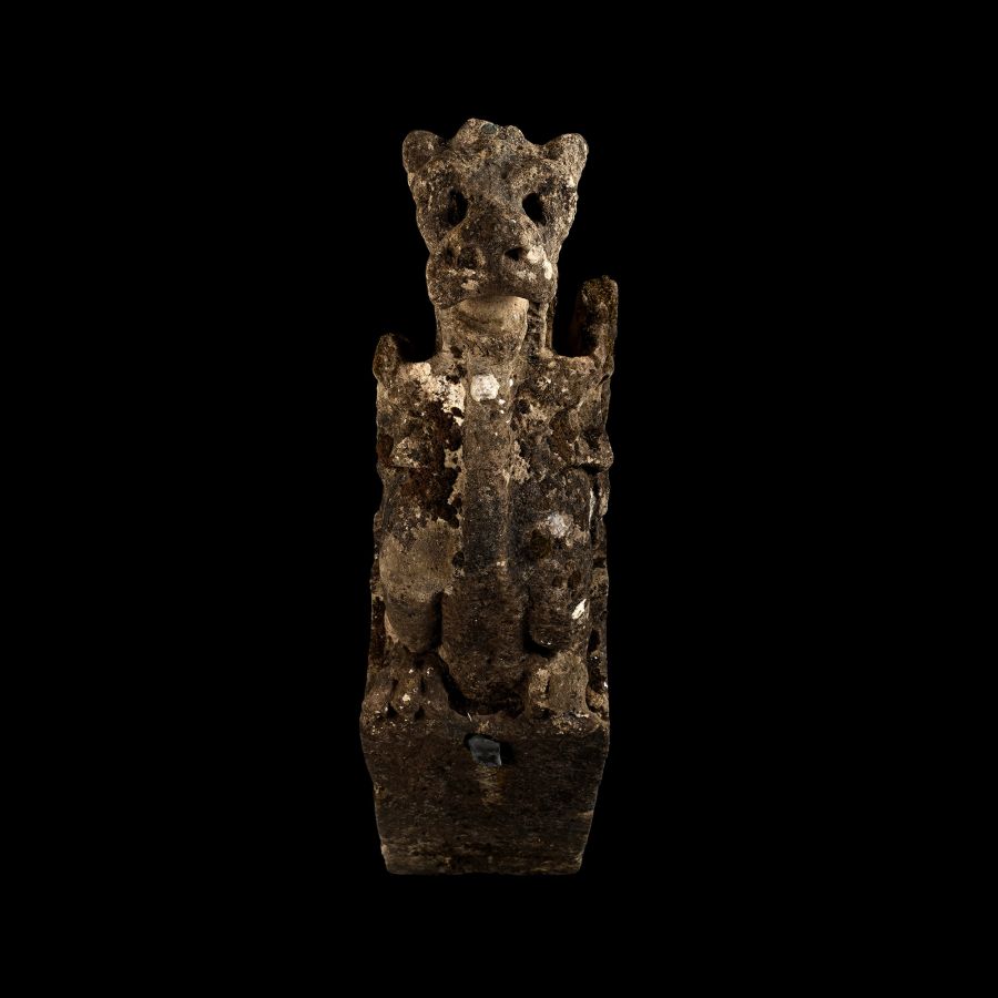 Large Medieval Stone Church Gargoyles